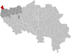 Lincent Liège Belgium Map